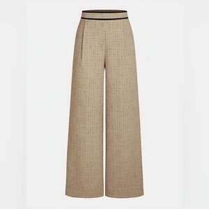 Commense Beige Wide-Leg Women's Pants